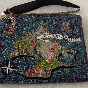 Mary Frances Never Neverland Beaded Bag with Chain Strap and Hangtag Dustbag